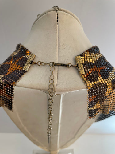 Ferrara Gold Cheetah Bib Devil's Details